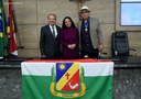 Alemão, da banda Cheiro de Sanfona, é agraciado com medalha de honra em solenidade