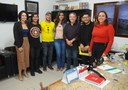 Grupo de valorização da vida visita gabinete da presidência.