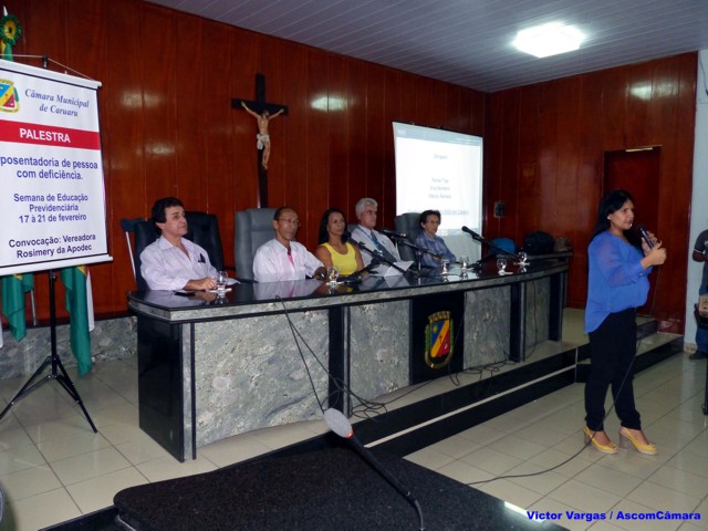 Palestra na Câmara aborda aposentadoria de pessoas com deficiência