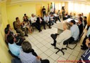 Vereadores participam de reunião no 4º BPM